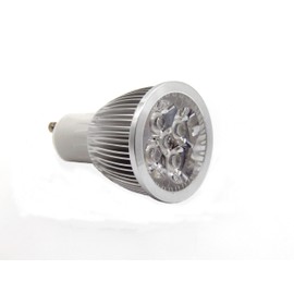 HOROACE 6Pcs GU10 Day White LED Bulbs Long Neck, Aluminum Alloy Radiator, Wide Beam Angle 60°,Superbright Energy Saving Spotlight Bulbs 60W Halogen Equivalent,85V-265V,GU10 6W 560lumens(Day White)