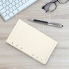 A6 Personal Binder Refills Lined Paper, Planner Inserts of Rulled