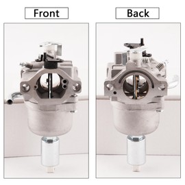 WateryWave 796109 594593 Carburetor for Brig-gs & Strat-ton 591731 590400 796078 498811 794161 795477 14.5HP-21HP Engine Craftsman Riding Mower Lawn Tractor with Clamp Gasket Fuel Filter, 7PCS(591731)