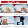Heclia Electrostatic Sticker Mounting Dash Cam 20 PCS Double-Sided Adhesive