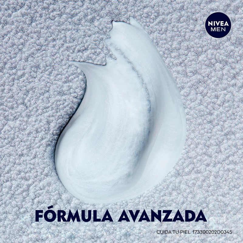 NIVEA 81358-03301-20 Men Gel de Afeitar Silver Protect, 200 ml,