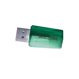 USB WiFi Adapter for PC Desktop - WiFi 6 AX1800Mbps 5GHz 2.4GHz USB 3.0 WiFi Adapter Wireless Network Adapter for Desktop Computer Laptop with High Gain WiFi Antenna Supports Win11/10 Green