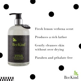 Gilchrist & Soames BeeKind by Gilchrist & Soames Verbena, Honey, Lemongrass, Shower Gel, 15.5 oz