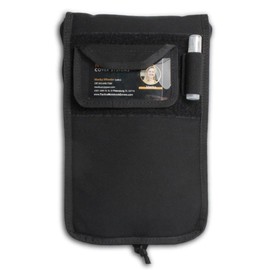 Tactical Notebook Covers Wildlife Officer Citation Log Book Cover | Durable Organizer for Field Use, Customizable for Wildlife Officers | Tough Nylon (Black)