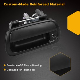 Gledewen Tailgate Handle Liftgate Latch Handle with Keyhole | for 2000-2006 Toyota Tundra | Replaces# 69090-0C010 69090-0C030-C0