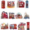 ANBOO 10 pcs London Fridge Magnets Souvenir Design Set, London
