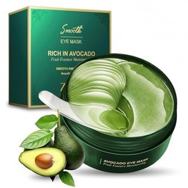 Eakroo 60 PCS Avocado Under Eye Patches, Eye Masks for Dark Circles and Puffiness, Moisturizing Eye Mask Skin Care, Eye Patches for Women, Improving Eye Skin Dryness, Reduce Fine Lines and Wrinkles
