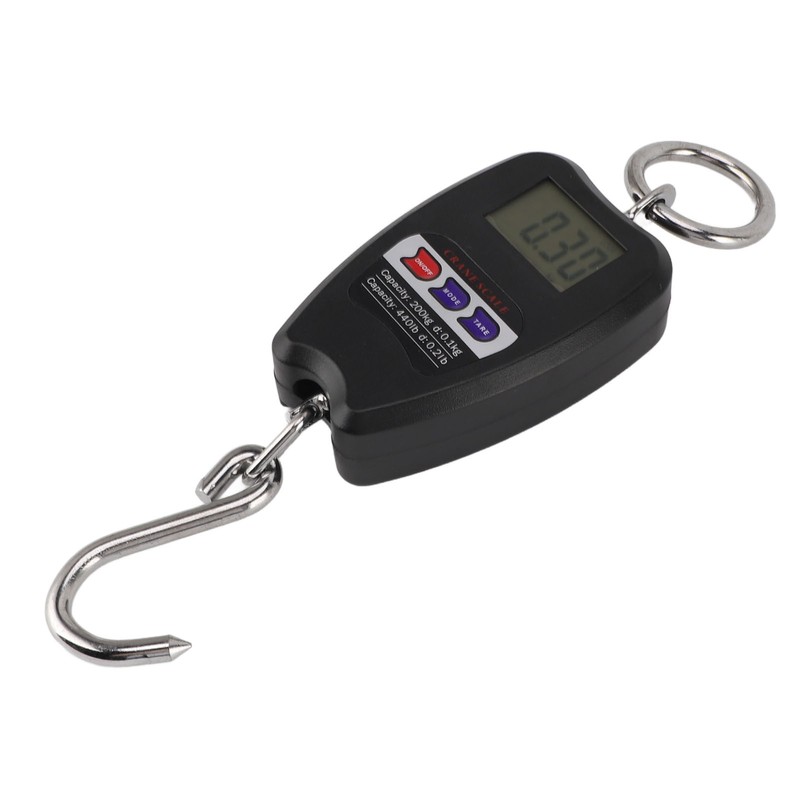 Portable Electronic Scale High Accuracy Digital Hanging Scale 200kg Weight