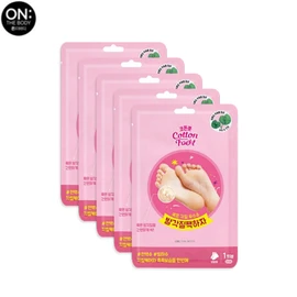 ON THE BODY Cotton Foot Peeling Mask 1pair*5ea