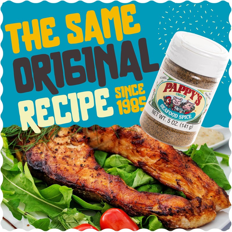 Pappy's Seasonings (Seafood Spice, 5oz)
