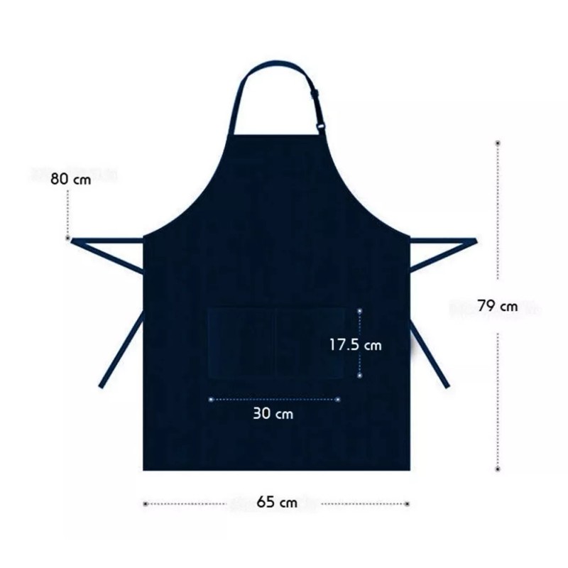 Dilitools Mandil Master Chef Delantal Cocina Mesero Con Peto Dilitools