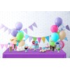 DecorRack 2 Rectangular Tablecloths BPA-Free Plastic, 54 x 108 inch,