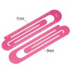 sourcing map Straight Ruler 12 cm Metric Aluminium Alloy Ruler