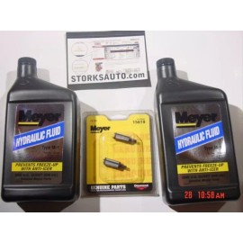 Meyer Genuine Meyer plow oil 2x Filter kit pump rebuild Fluid 15134 Type M1 E47 E60