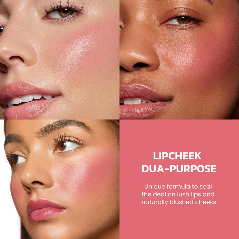 Unusual Beauty Cream Blush for Cheeks, Lips and Eyes, Natural-Looking,