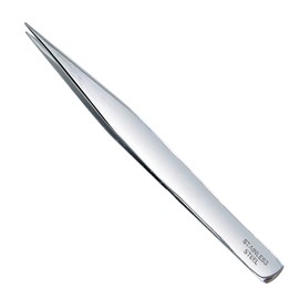 P.Tool AA 04605 All-Stainless Steel Tweezers, 5.1 inches (130 mm), Baby Tweezers