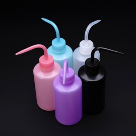 UUYYEO 500ml Tattoo Wash Bottles Eyelash Washing Bottles Succulent Plant Watering Bottle Safety Rinse Water Bottles Plastic Squeeze Bottle Eyelash Extension Tools