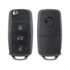 433 MHz 3 Button Car Key for Volkswagen Skoda Folding