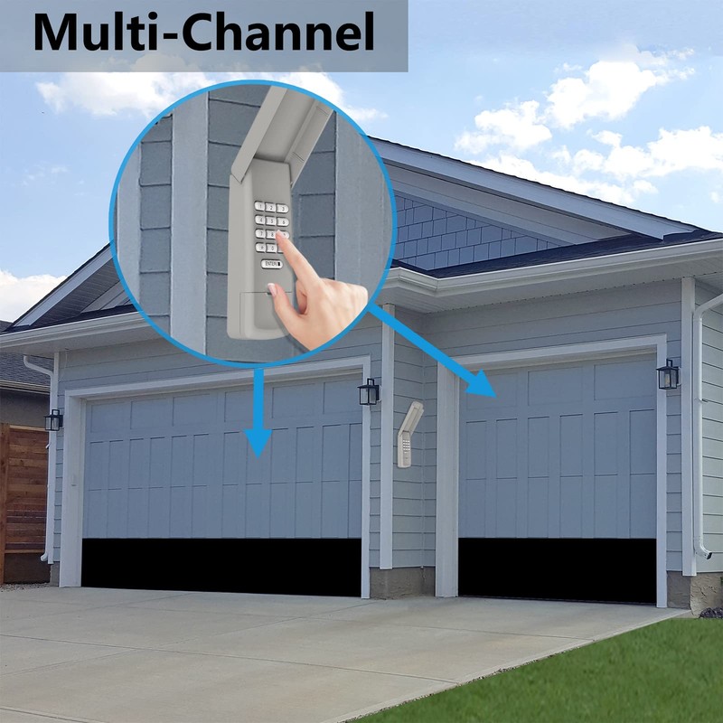 Universal Garage Door Opener Keypad Wireless Keypad Keyless Entry Compatible