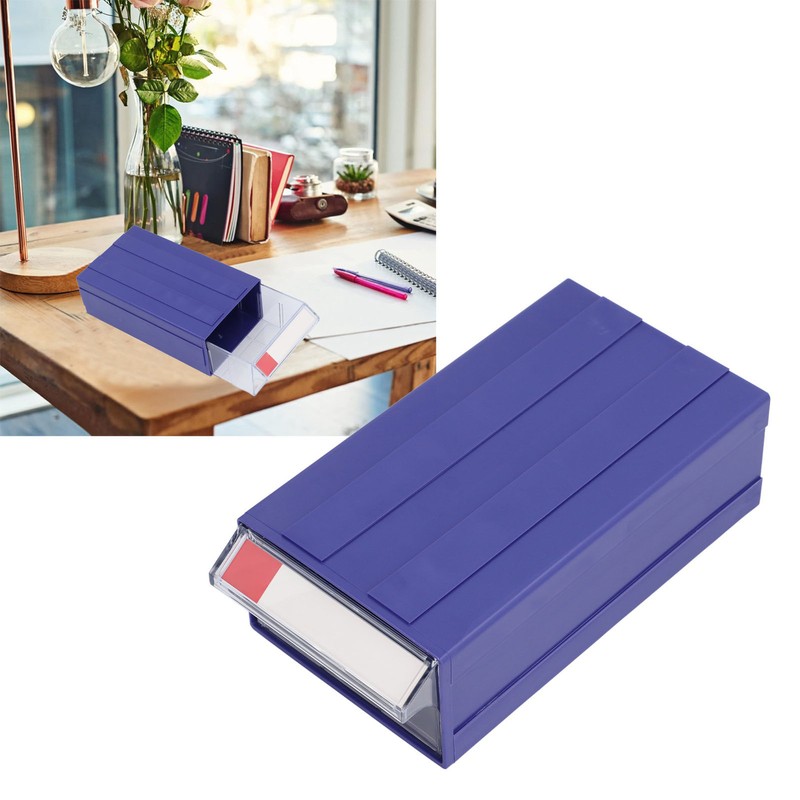 Drawer Type Parts Box Transparent Multifunctional Components Storage Box for