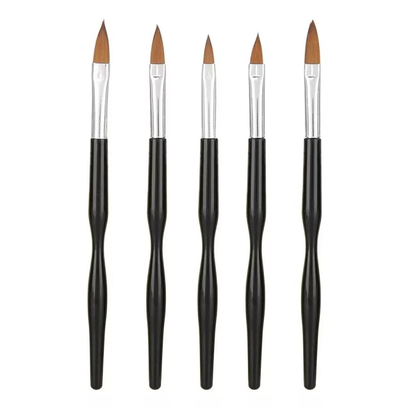 Juego Brochas Aplicación Decoración Uñas Acrílicas Manicura