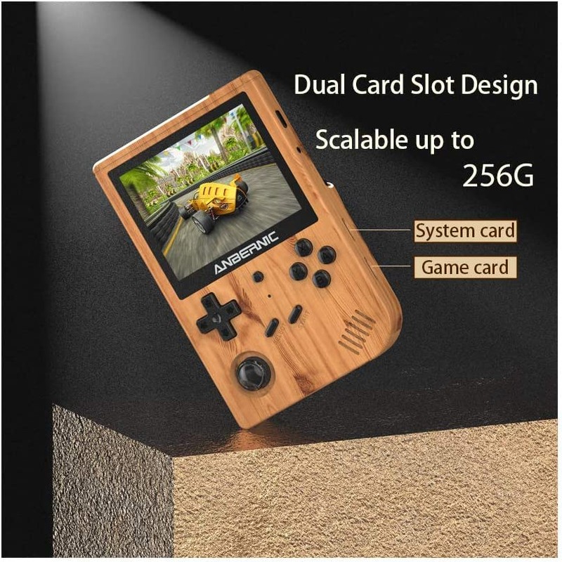 RG351V Retro Handheld Game Console , Open Source System Built-in