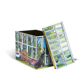 Emma Bridgewater - Green House Shaped Tin 120 x 135 x 75mm Matthew Rice