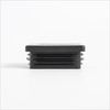 4 x Square Lamellar Plugs, Made in Germany, Pipe Covers