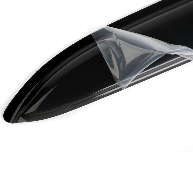 4pcs Original Shatterproof Sun Rain Guards Shield Side Winow Wind