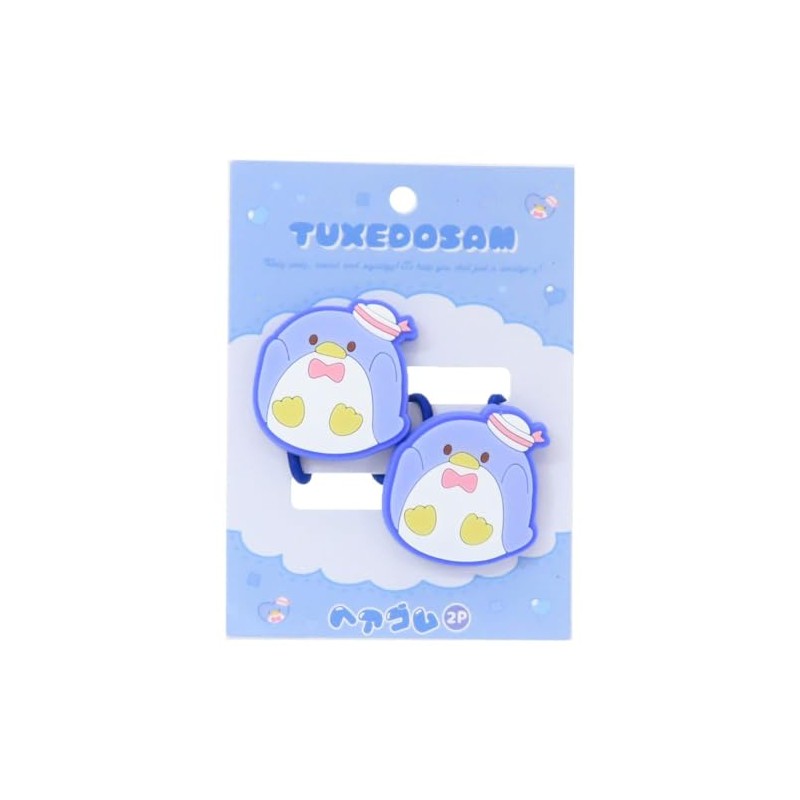 Eye Planning Sanrio Characters Tuxedo Thumb Hair Rubber 2-Piece Set