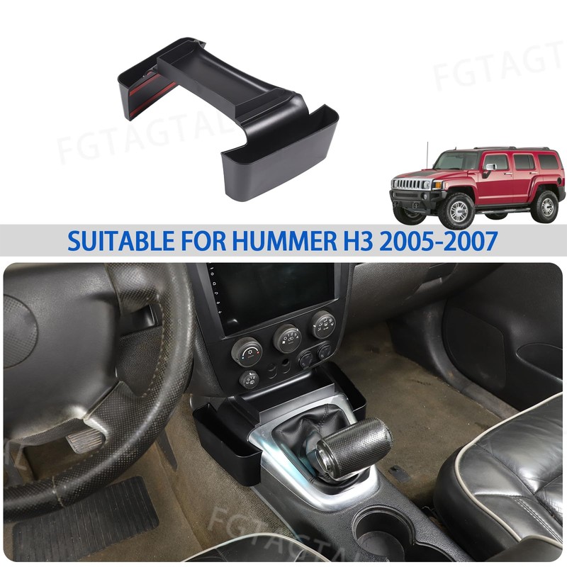 Gear Shift Organizer Tray Fit for Hummer H3 2005-2009, Center