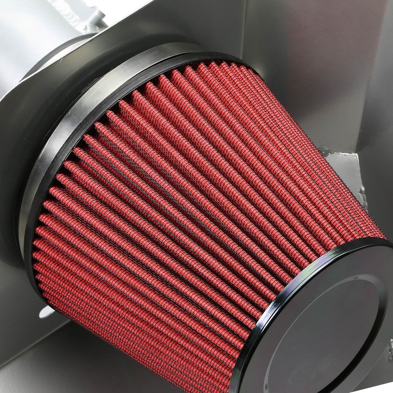 DNAMotoring AIP-2-HS-CTSV09-SLSL Air Intake System and Heat Shield