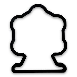 Ferris Wheel Cookie Cutter with Easy to Push Design