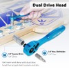 FIRSTINFO F32423B | 1/4" Hex Socket and Bit Set |