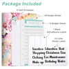 Rnivvi Budget Binder with Zipper Envelopes, A6 Money Saving Binder