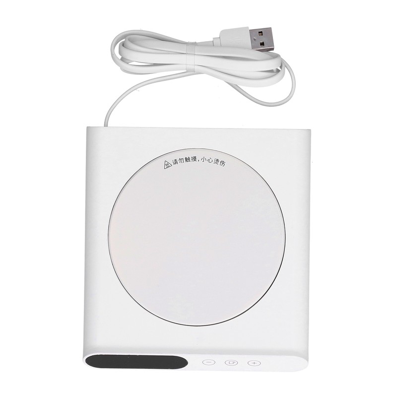 Beverage Warmer Mini USB Home Office Heating Coaster Electric Tray