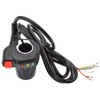 JOYSOG Electric Bike Throttle Grip, 36V/48V Electric Scooter Twist Speed