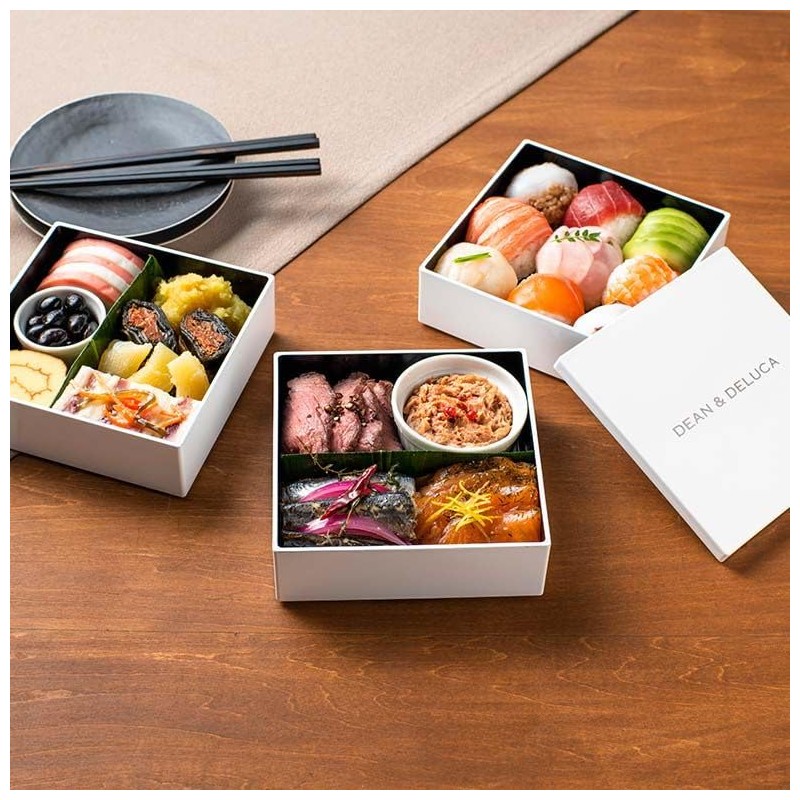 Dean & Deluca 3-Tier Small Cooler Bag Black M Set