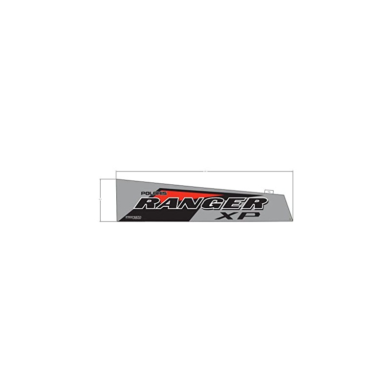 Polaris Right Box Decal, for Specific Ranger XP 900 Models,