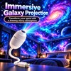 2 in 1 Galaxy Star Projector, Night Light for Ambient