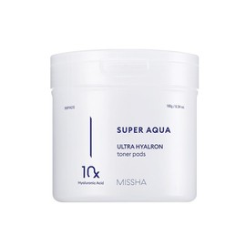 Missha Super Aqua Ultra Hyalon Toner Pad 180g / 미샤 수퍼아쿠아 울트라 히알론 토너 패드 180g