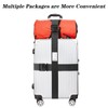 2 Pack Luggage Straps, Adjustable Luggage Straps for Suitcases, Heavy
