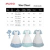 Nuoqi Prairie Dress - Disfraz colonial para niñas, disfraz de
