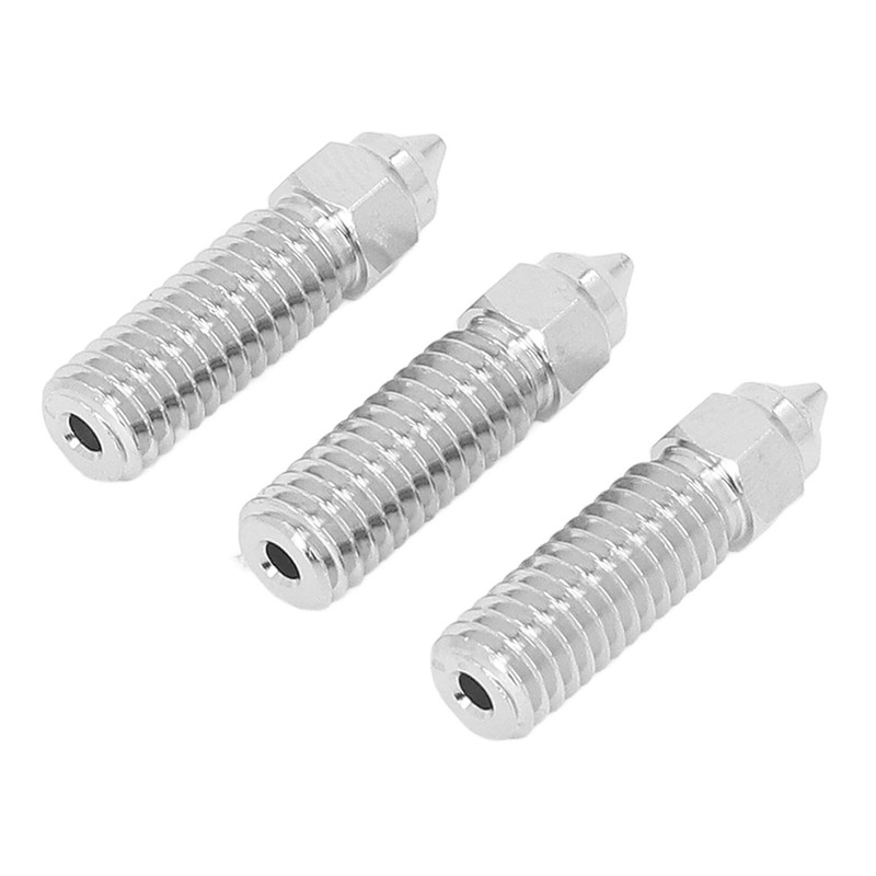 3Pcs 3D Printer Extruder Nozzle 1.75mm M6 High Speed Hotend