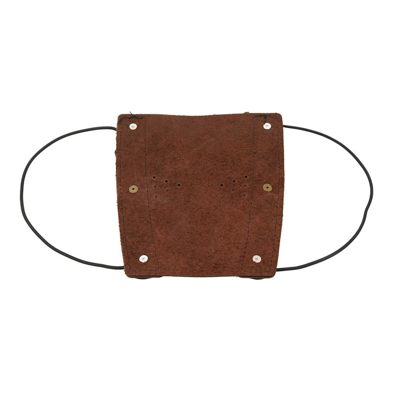 Archery Arm Guard Adjustable Strap Second Cowhide Arm Protector Pad