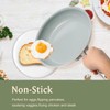 Cookersway Nonstick Frying Pans Ceramic Skillet: 8Inches Non Stick Egg