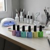 Gel Semipermantente Marca Mussa Gama 6 Piezas Para Uñas