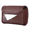 Car Napkin Holder - PU Leather Car Visor Tissue Dispenser