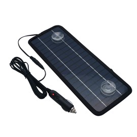 Outdoor Car Solar Panel 12V 4.5W Drip Charger Universal Power Supply