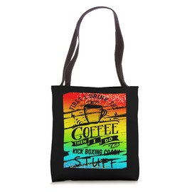 Kick Boxing Coach Coffee Tote Bag